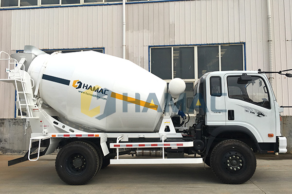 6m3 Concrete Transit Mixer delivered to South America